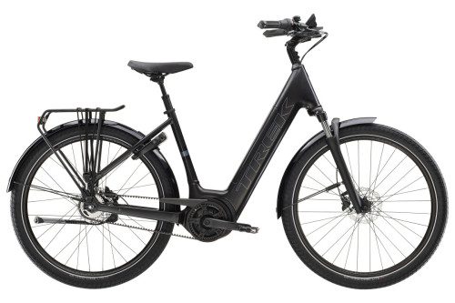 Trek District+ 4 Lowstep 545wh,  Black Satin