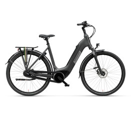 Batavus Altura E-go Power 500wh, Zwart Mat