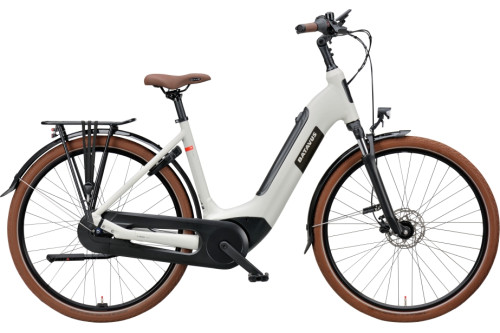 Batavus Altura E-go Power Pro Bes3 500wh Lageinstap Lichtgrijs 56cm 2025