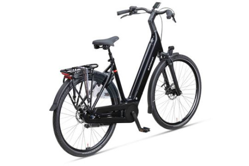 Batavus Finez E-go Power N8 500wh Lageinstap Zwart Glans 57cm 2024