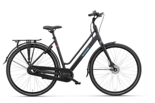 Batavus Fonk 3 Dames Zwart Mat 53cm 2025