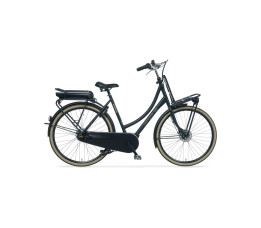 Cortina E-u4 Transport 300wh, Jet Black Matt