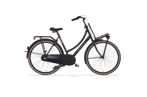 Cortina Fiets Cortina U4 D50 Dames Zwart 50cm 2025
